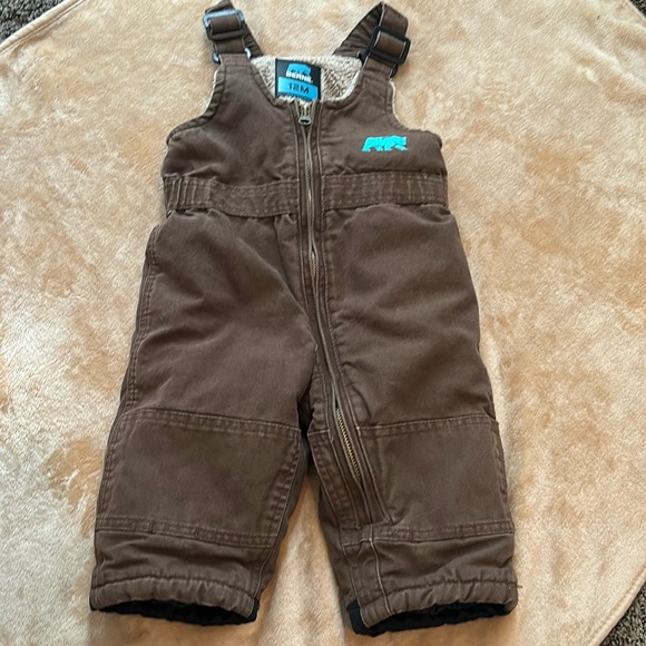 Berne Softstone Insulated Duck Bibs - Picture 1 of 4